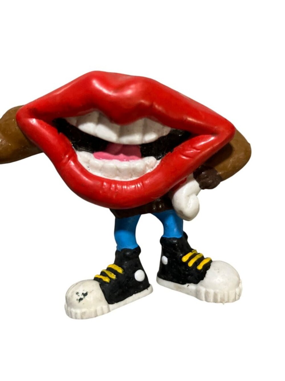 Vtg Tang Lips Figure Big Mouth 80s Applause General Foods 1989 Promo Toy - Picture 2 of 12